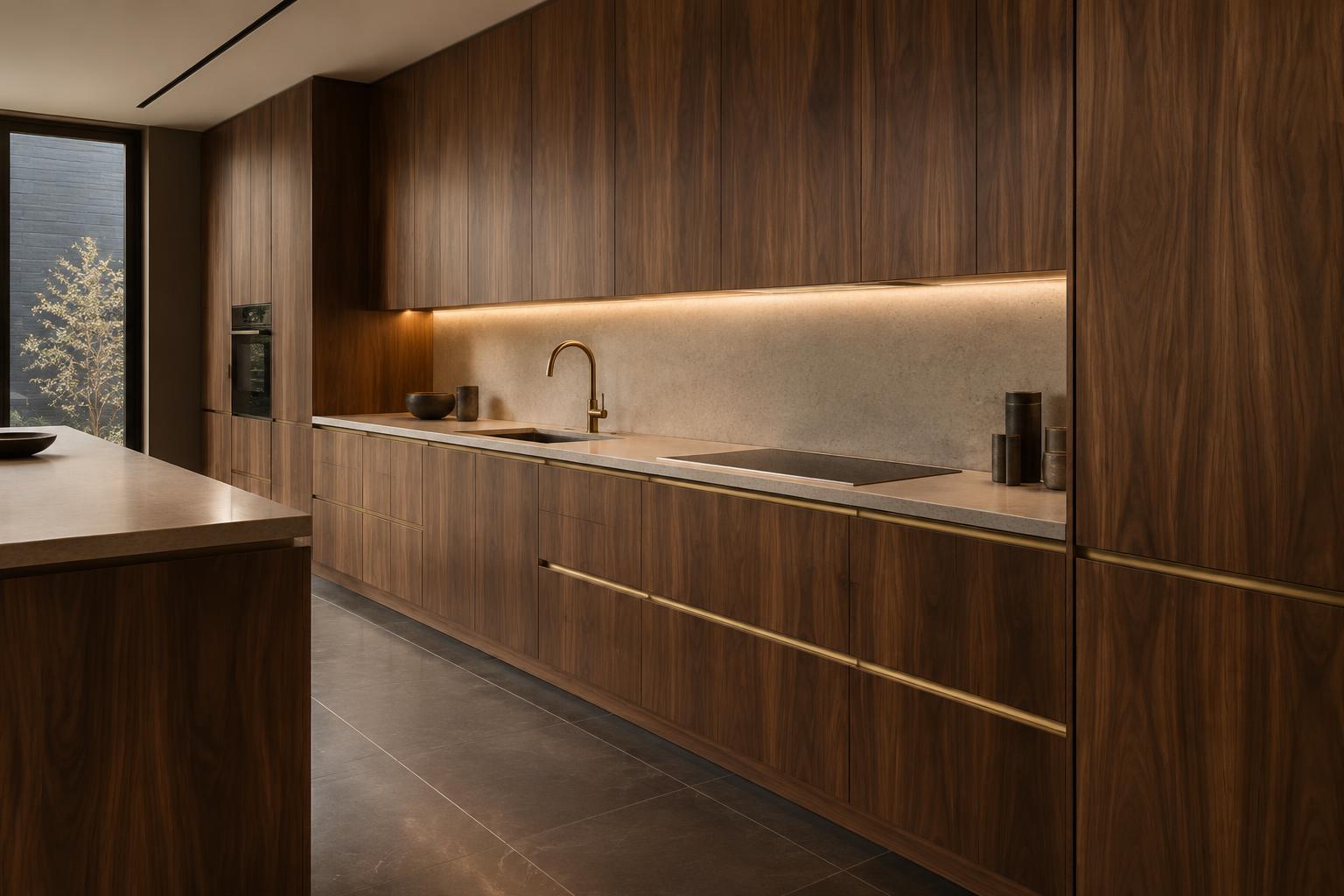 Grain-Matched Kitchen